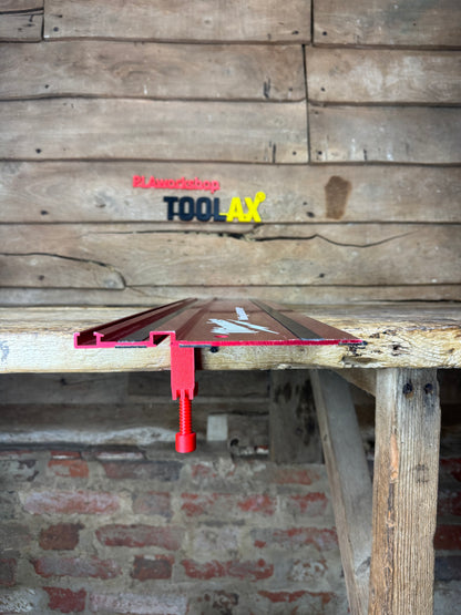TOOLAX Track Saw Bundle for Milwaukee G-Clamp All-In-One + 45&90 Degree Angle Guide Rail Stop