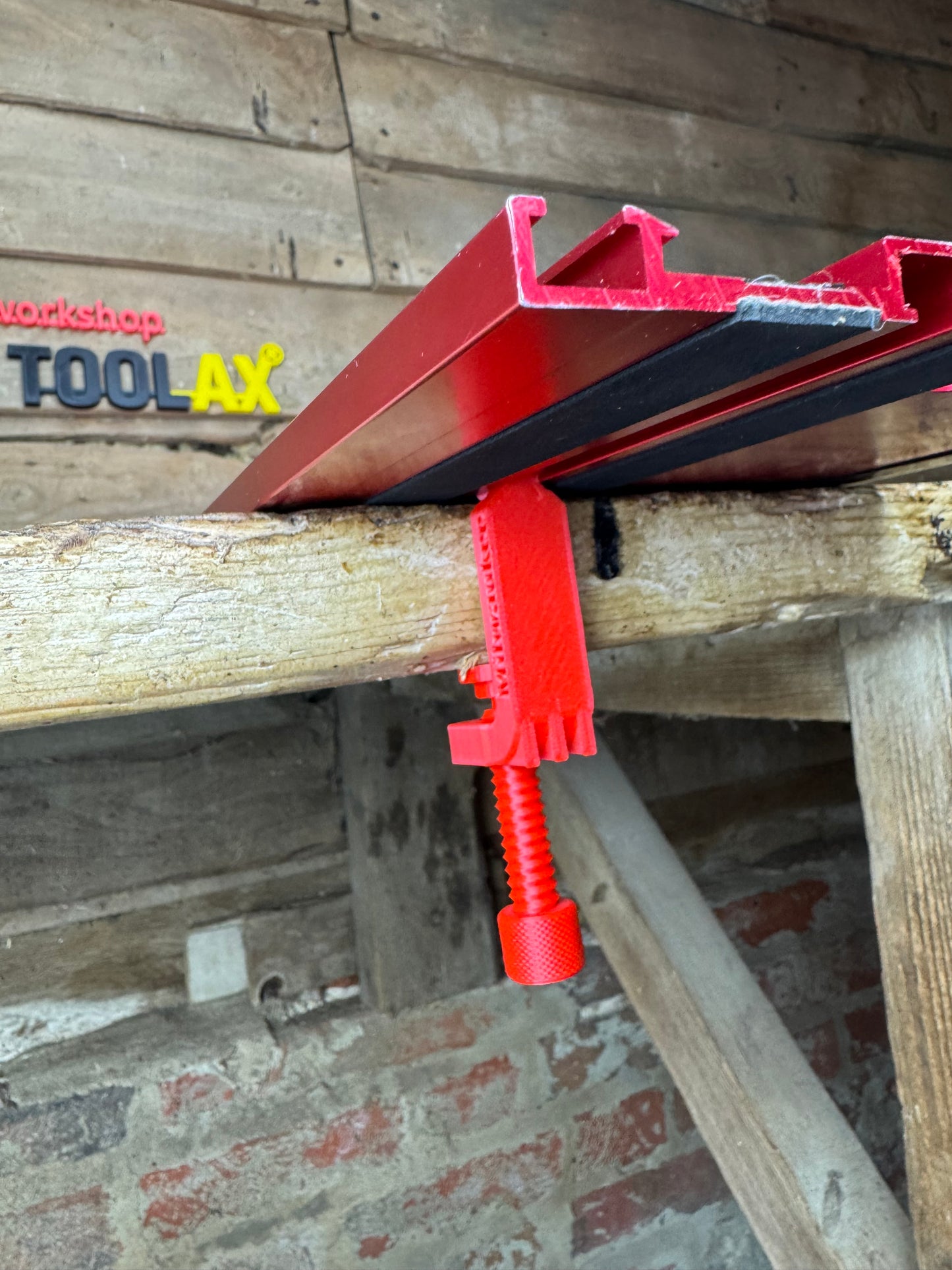 TOOLAX Track Saw Bundle for Milwaukee G-Clamp All-In-One + 45&90 Degree Angle Guide Rail Stop