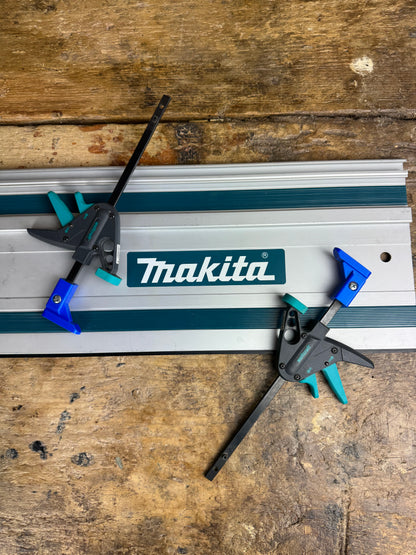 TOOLAX clamp feet pair for Wolfcraft clamp compatible with Makita Guide Rail