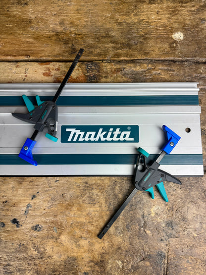 TOOLAX clamp feet pair for Wolfcraft clamp compatible with Makita Guide Rail