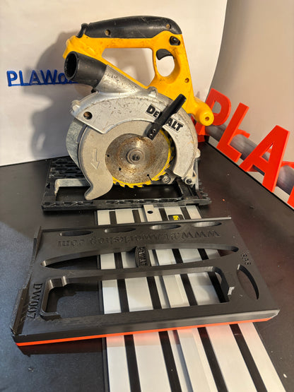 DEWALT DW007 Skill Saw Adaptor Base / Skid Plate Shoe to fit Dewalt Guide rail