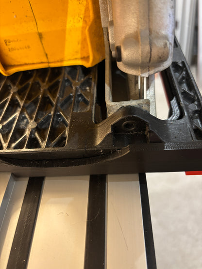 DEWALT DW007 Skill Saw Adaptor Base / Skid Plate Shoe to fit Dewalt Guide rail