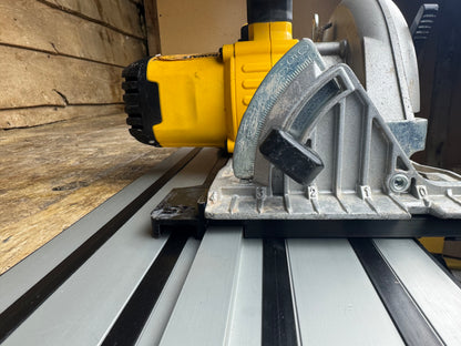TOOLAX Guide Rail Adapter Base – Cut Perfect 45° & 90° Angles compatible with Dewalt Circular Saws DCS391 & DCS565  – for Dewalt Guide Rails