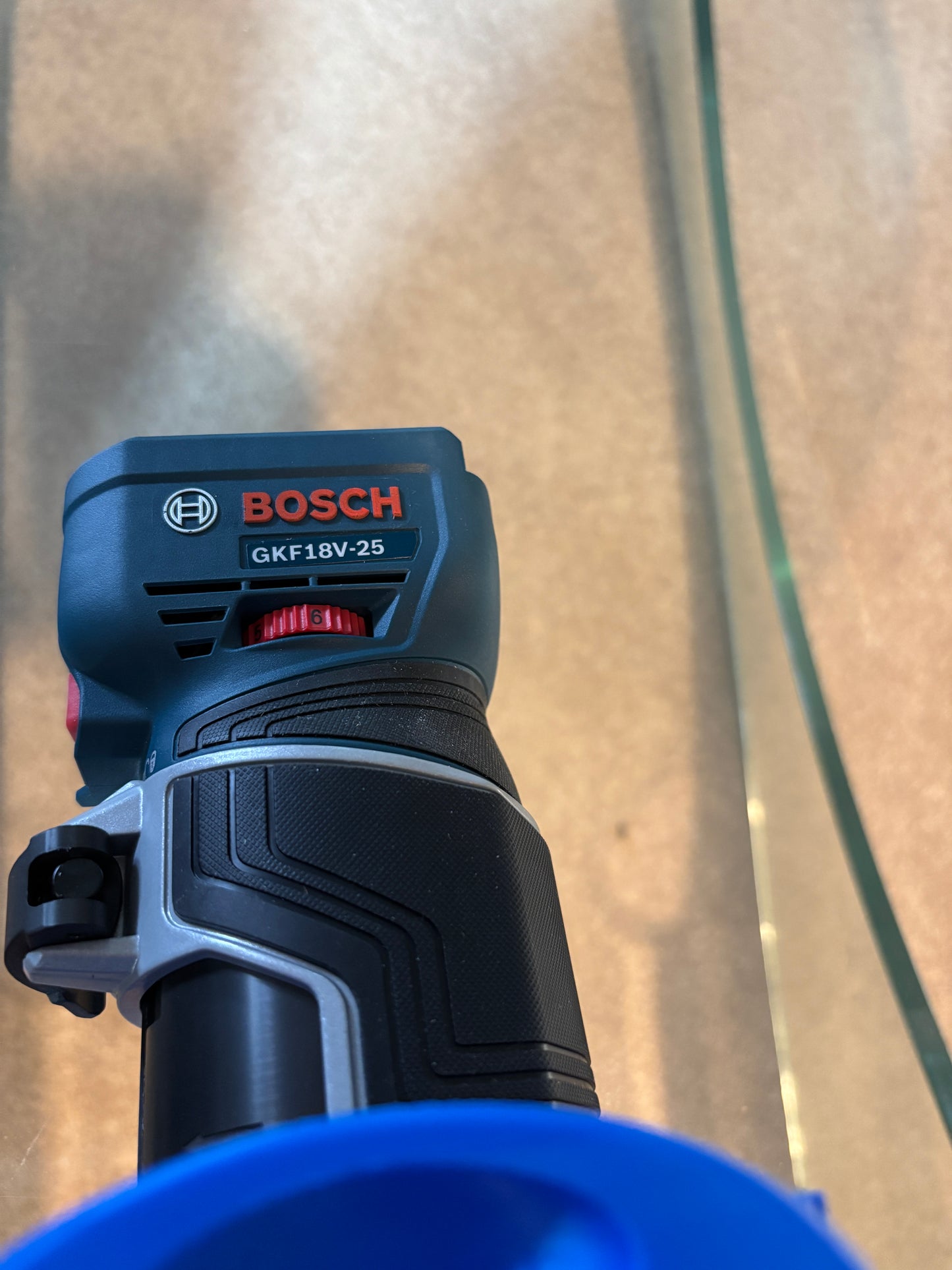 18V-25 Advanced Trim / Palm Router Base Jig compatible with Bosch