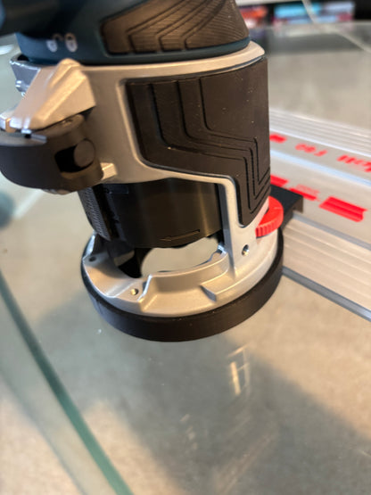Bosch GKF 18V-25 Trim Router Plunge Base Guide Rail Adapter to Mafell Track / Guide Rail