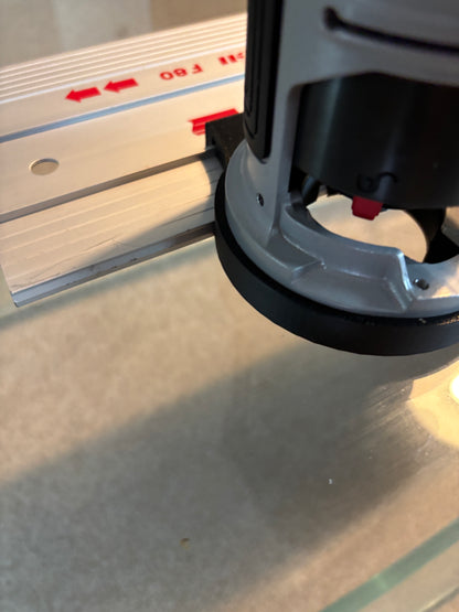 Bosch GKF 18V-25 Trim Router Plunge Base Guide Rail Adapter to Mafell Track / Guide Rail