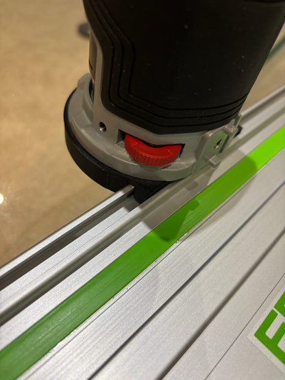 Bosch GKF 18V-25 Trim Router Plunge Base Guide Rail Adapter to Festool Track / Guide Rail