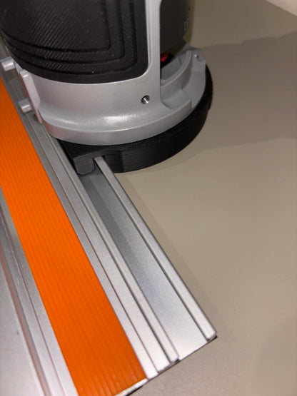 Bosch GKF 18V-25 Advanced Trim Router Plunge Base Guide Rail Adapter to Triton Track / Guide Rail