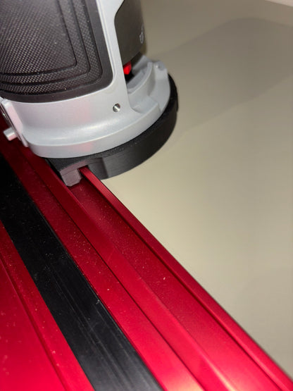 Bosch GKF 18V-25 Trim Router Plunge Base Guide Rail Adapter to Milwaukee Track / Guide Rail