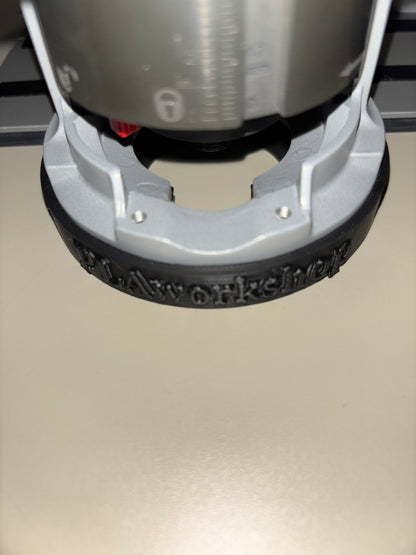 Bosch GKF 18V-25 Trim Router Plunge Base Guide Rail Adapter to Dewalt Track / Guide Rail