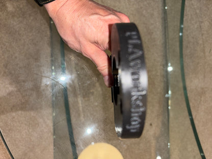 Bosch GKF 18V-25 Trim Router Plunge Base Guide Rail Adapter to Dewalt Track / Guide Rail