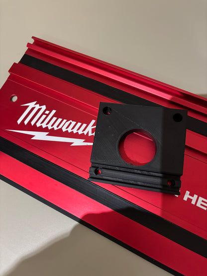 Bosch PR20EVS Trim Router Plunge Base Guide Rail Adapter to Milwaukee Track / Guide Rail