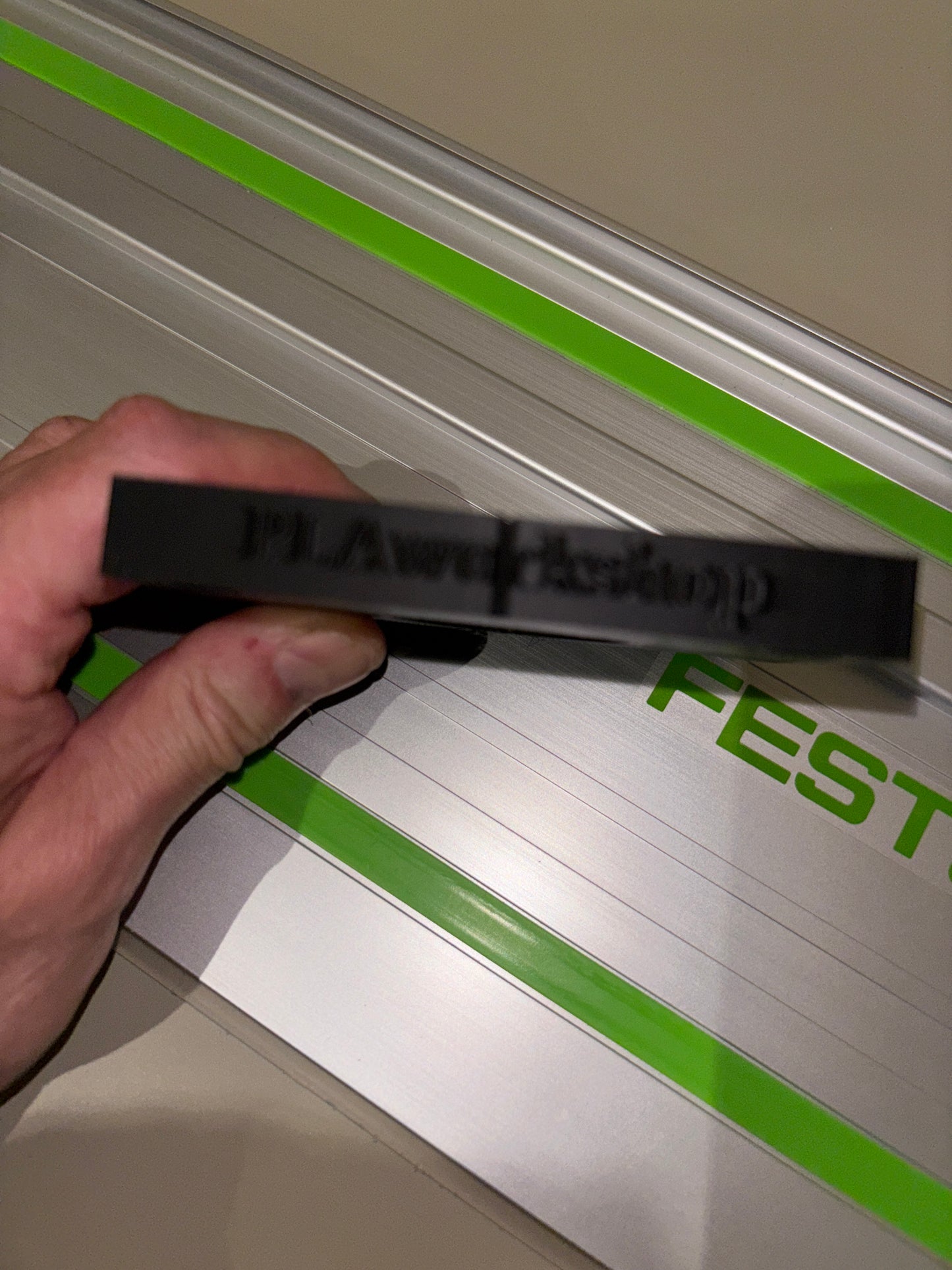 Bosch PR20EVS Trim Router Plunge Base Guide Rail Adapter to Festool Track / Guide Rail