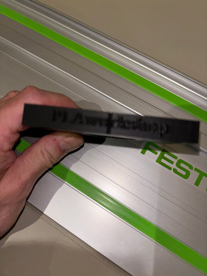 Bosch PR20EVS Trim Router Plunge Base Guide Rail Adapter to Festool Track / Guide Rail