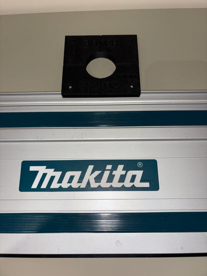 Bosch PR20EVS Trim Router Plunge Base Guide Rail Adapter to Makita Track / Guide Rail