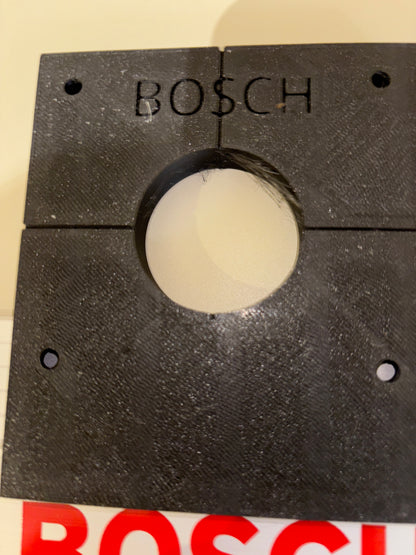 Bosch PR20EVS Trim Router Plunge Base Guide Rail Adapter to Bosch Track / Guide Rail