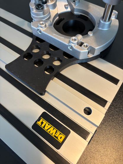 Dewalt DNP612 Router Plunge Base Adaptor for Guide Rail to fit Dewalt Guide Track/Rail