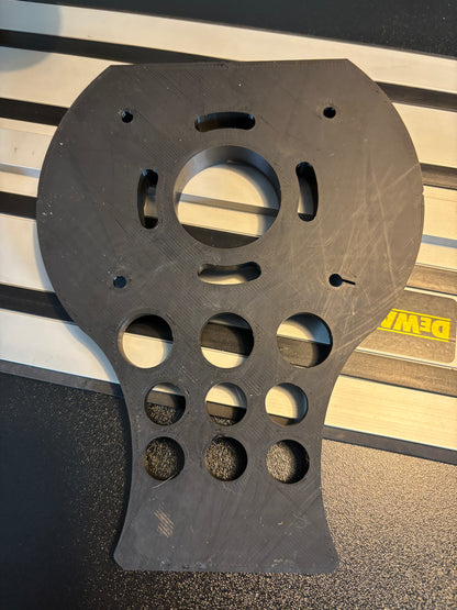 Dewalt DNP612 Router Plunge Base Adaptor for Guide Rail to fit Dewalt Guide Track/Rail