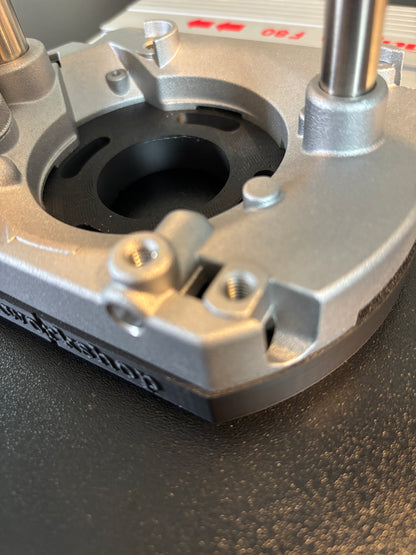 Dewalt DNP612 Router Plunge Base Adaptor for Guide Rail to fit Mafell Guide Track/Rail