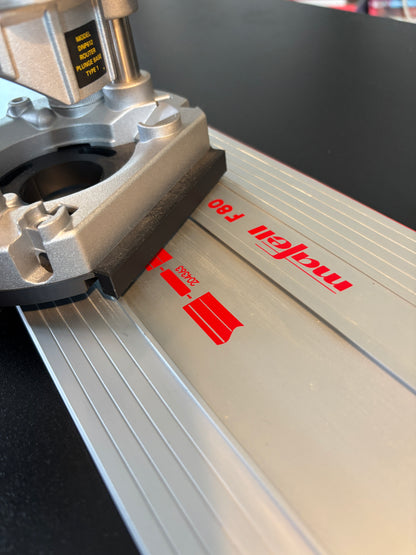 Dewalt DNP612 Router Plunge Base Adaptor for Guide Rail to fit Mafell Guide Track/Rail