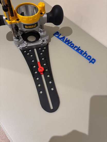 Dewalt DNP612 Route Plunge Base Circle Cutting Jig