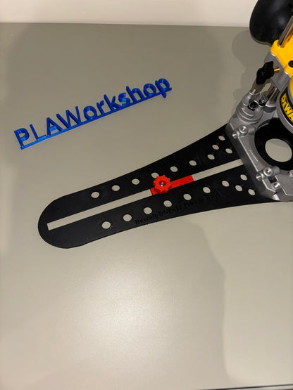 Dewalt DNP612 Route Plunge Base Circle Cutting Jig