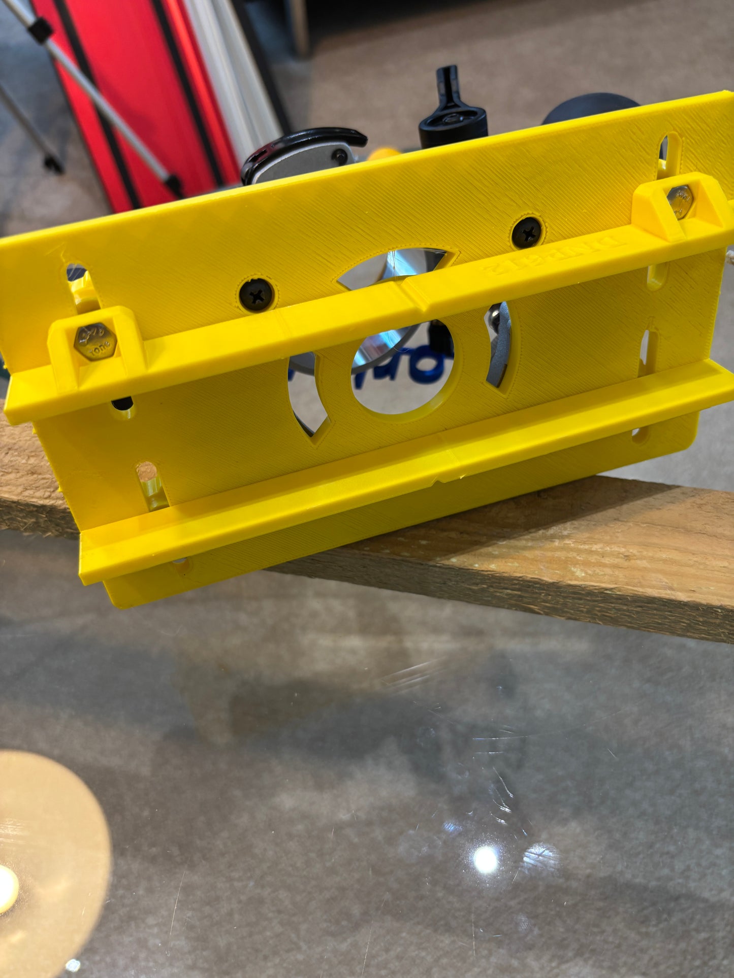 Dewalt DNP612 / DCW600 / DCW611 Router Plunge Base Jig for making mortises / slot mortises / grooves