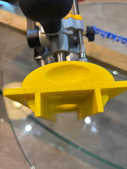 Dewalt DNP612 / DCW600 / DCW611 Router Plunge Base Jig for making mortises / slot mortises / grooves