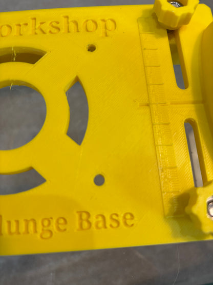 Dewalt DNP612 / DCW600 / DCW611 Router Plunge Base Jig for making mortises / slot mortises / grooves