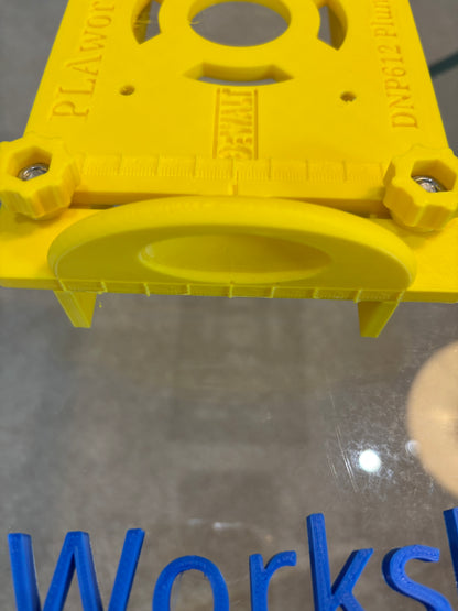 Dewalt DNP612 / DCW600 / DCW611 Router Plunge Base Jig for making mortises / slot mortises / grooves