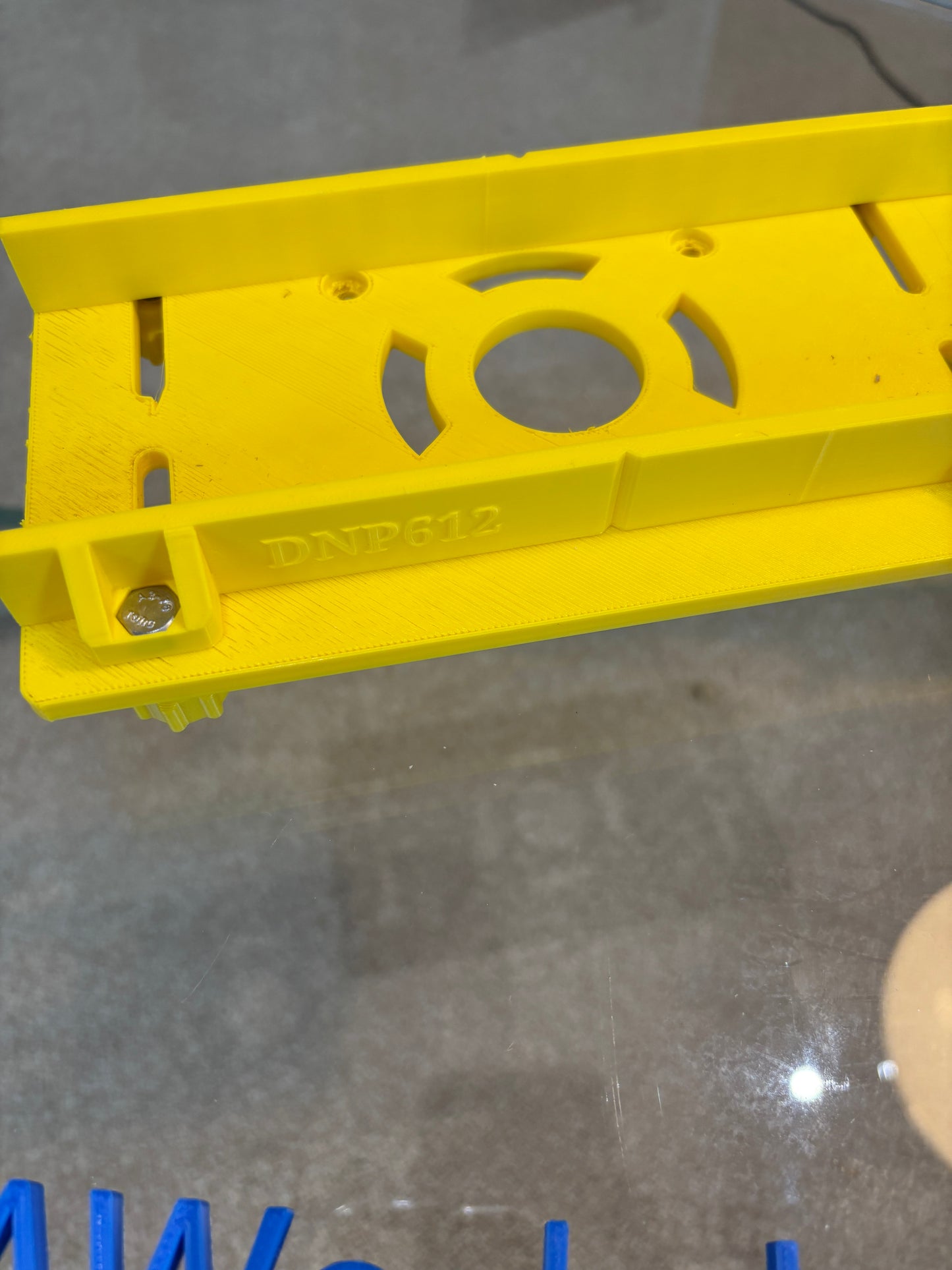 Dewalt DNP612 / DCW600 / DCW611 Router Plunge Base Jig for making mortises / slot mortises / grooves