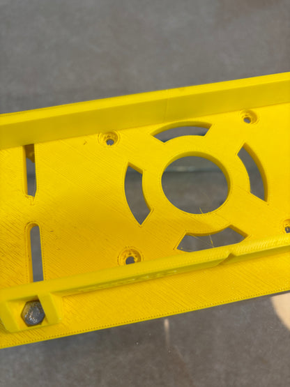 Dewalt DNP612 / DCW600 / DCW611 Router Plunge Base Jig for making mortises / slot mortises / grooves