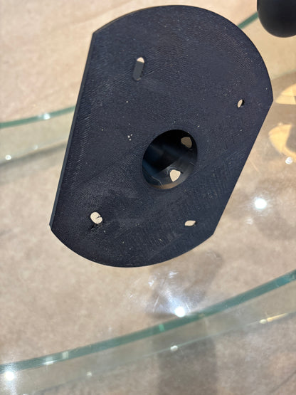 Dewalt DCW600 DWP611 Edge banding attachment in combination with the DNP612 Plunge Base Type 1