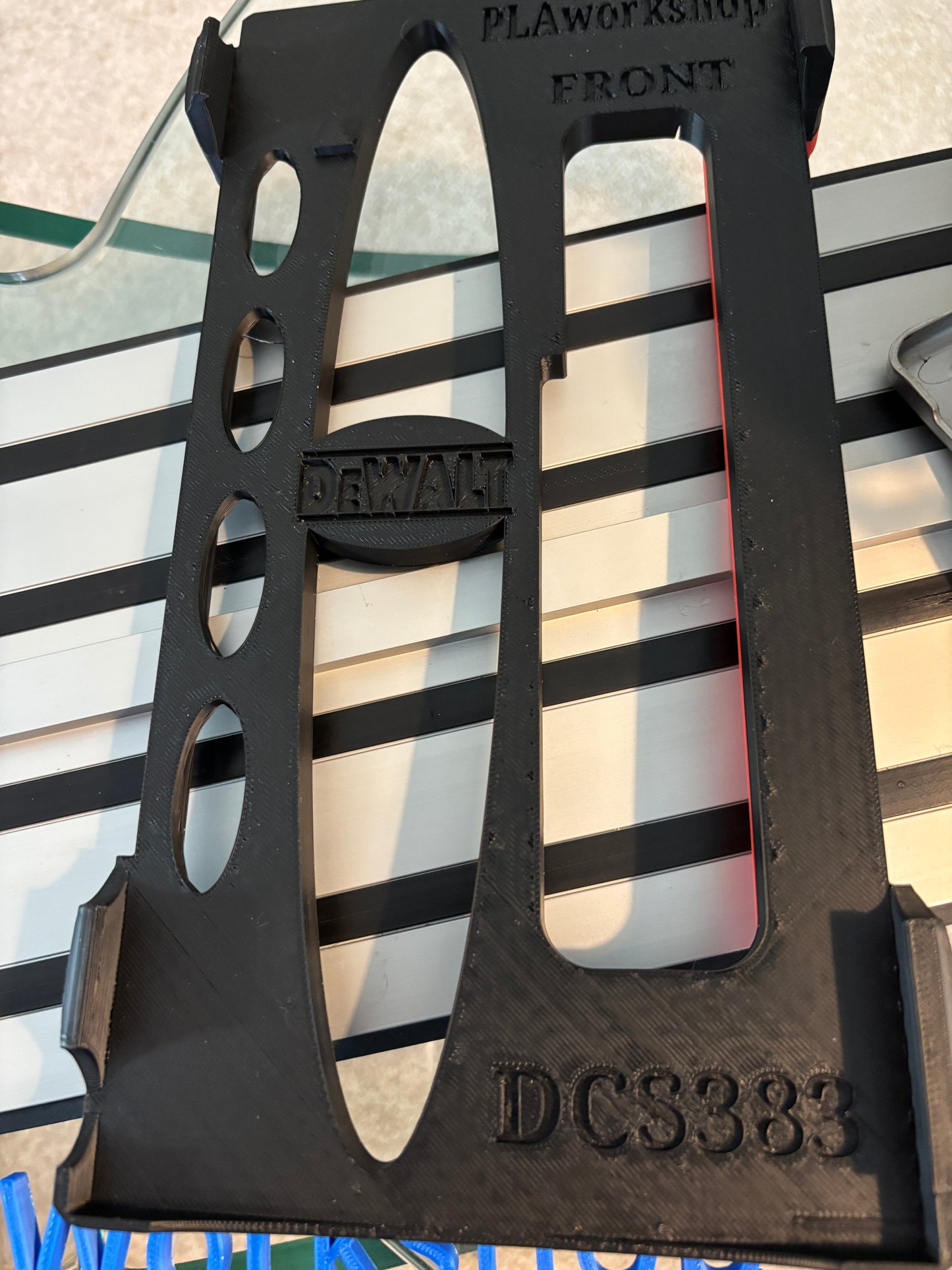 Dewalt DCS383 Metal Saw Adaptor base / Skid plate for Circular Saw to fit Dewalt Guide rail