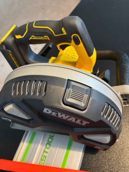 Dewalt DCS383 Metal Saw Adaptor base / Skid plate for Circular Saw to fit Festool Guide rail