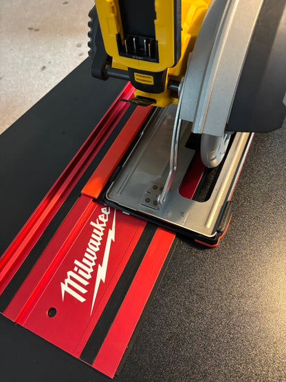 Dewalt DCS383 Metal Saw Adaptor base / Skid plate for Circular Saw to fit Milwaukee Guide rail