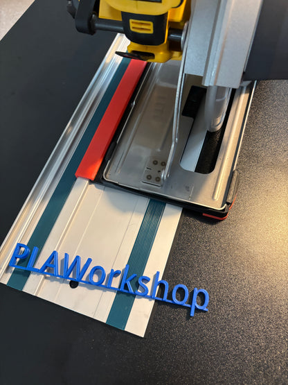 Dewalt DCS383 Metal Saw Adaptor base / Skid plate for Circular Saw to fit Makita Guide rail