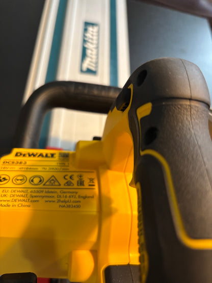 Dewalt DCS383 Metal Saw Adaptor base / Skid plate for Circular Saw to fit Makita Guide rail