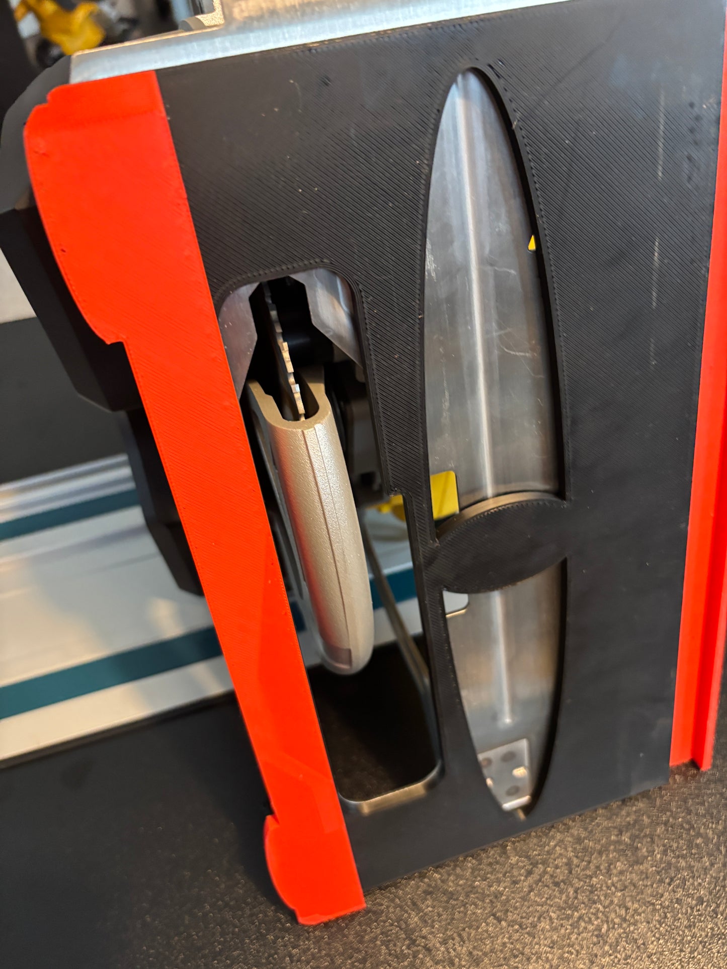 Dewalt DCS383 Metal Saw Adaptor base / Skid plate for Circular Saw to fit Makita Guide rail