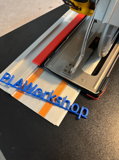 Dewalt DCS383 Metal Saw Adaptor base / Skid plate for Circular Saw to fit Evolution Guide rail