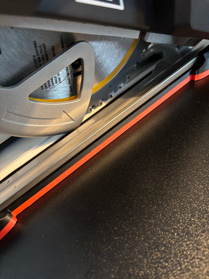 Dewalt DCS383 Metal Saw Adaptor base / Skid plate for Circular Saw to fit Evolution Guide rail