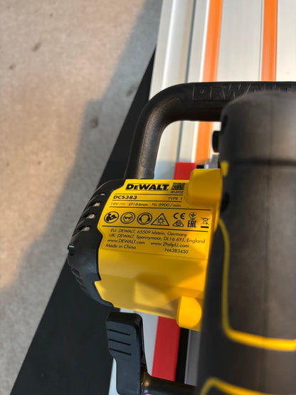 Dewalt DCS383 Metal Saw Adaptor base / Skid plate for Circular Saw to fit Evolution Guide rail