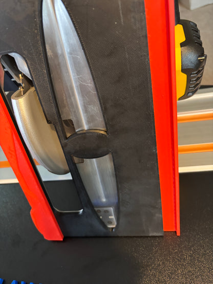 Dewalt DCS383 Metal Saw Adaptor base / Skid plate for Circular Saw to fit Evolution Guide rail