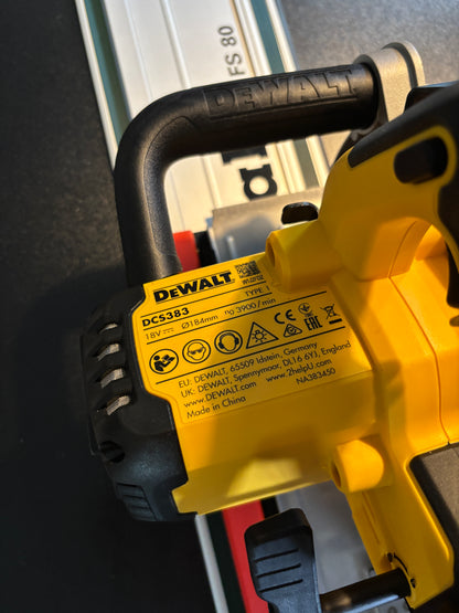 Dewalt DCS383 Metal Saw Adaptor base / Skid plate for Circular Saw to fit Metabo Guide rail