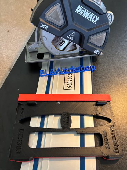 Dewalt DCS383 Metal Saw Adaptor base / Skid plate for Circular Saw to fit Scheppach Guide rail