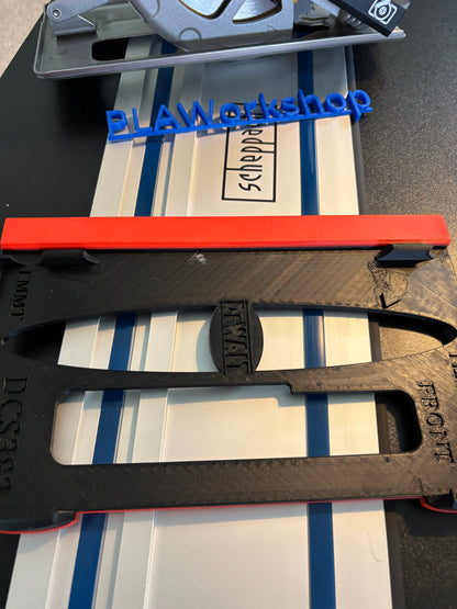 Dewalt DCS383 Metal Saw Adaptor base / Skid plate for Circular Saw to fit Scheppach Guide rail