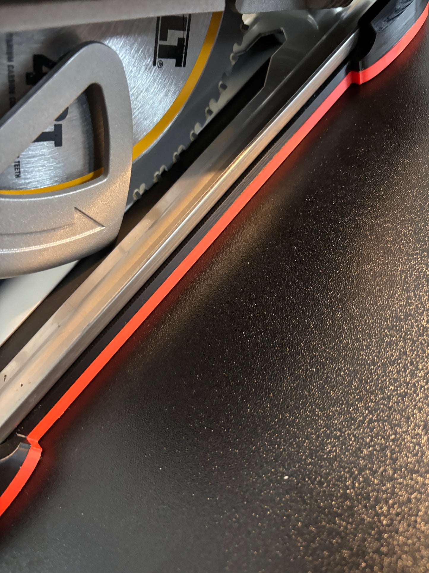 Dewalt DCS383 Metal Saw Adaptor base / Skid plate for Circular Saw to fit Festool Guide rail