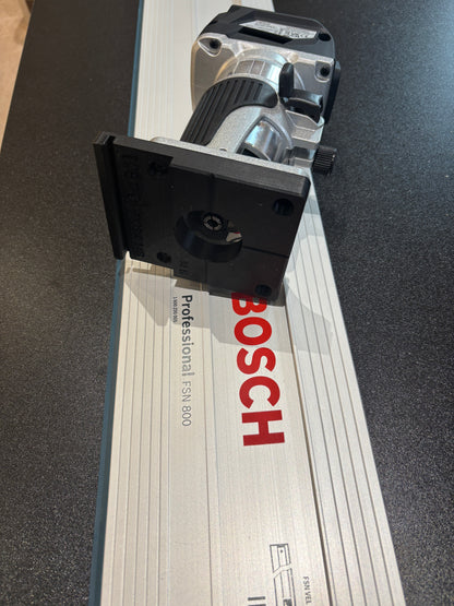 Trend T18S / R 14B Trim Router Guide Rail Adapter to Bosch Track / Guide Rail