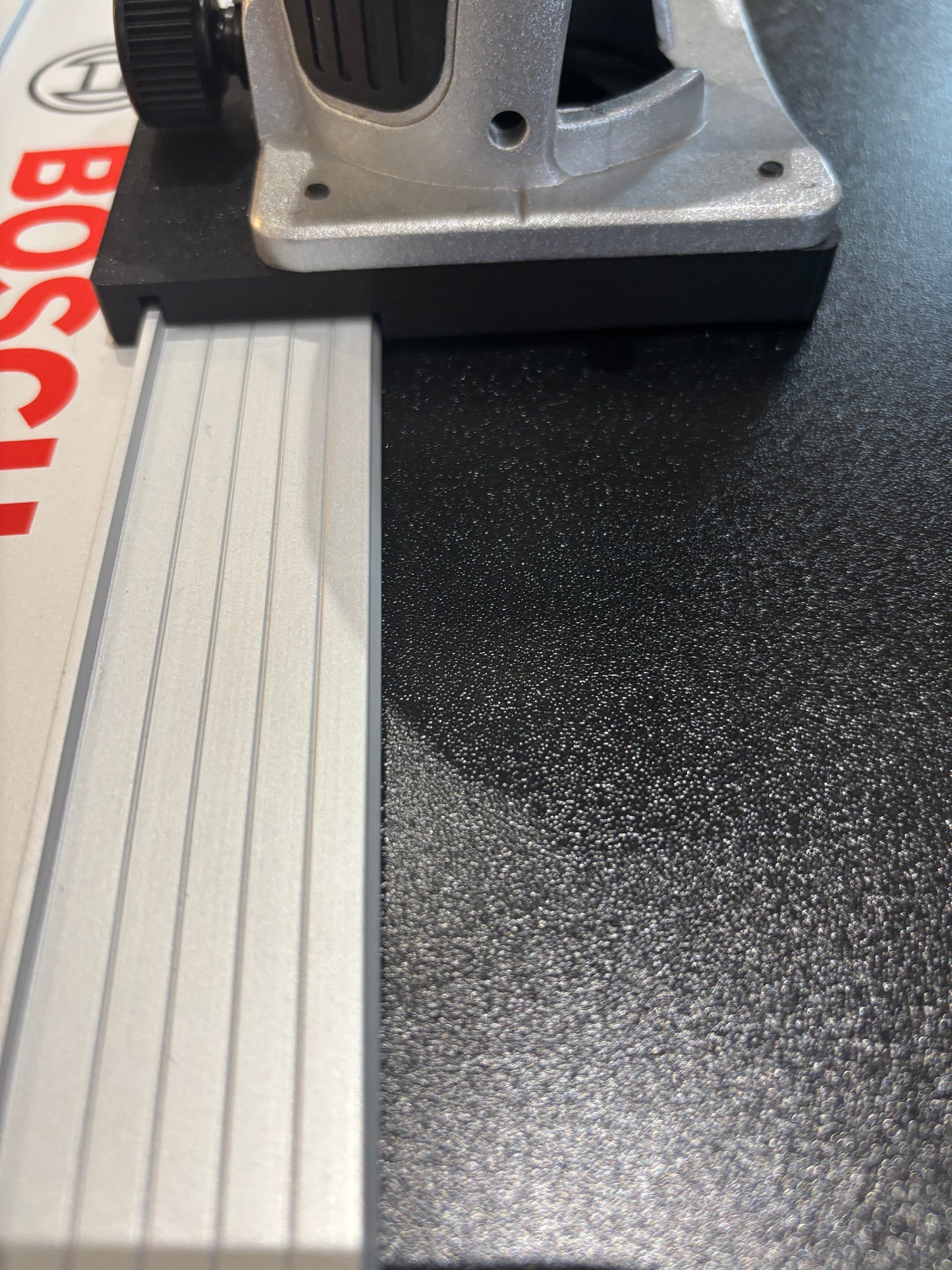 Trend T18S / R 14B Trim Router Guide Rail Adapter to Bosch Track / Guide Rail