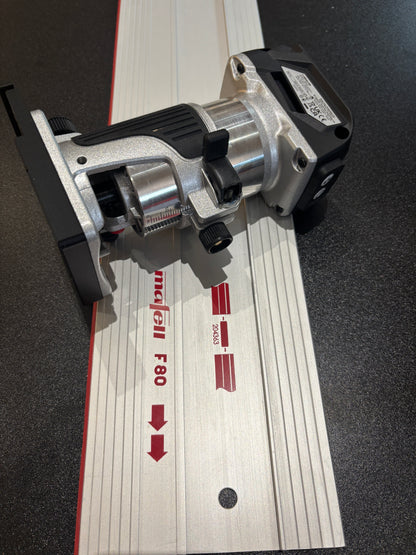 Trend T18S / R 14B Trim Router Guide Rail Adapter to Mafell Track / Guide Rail